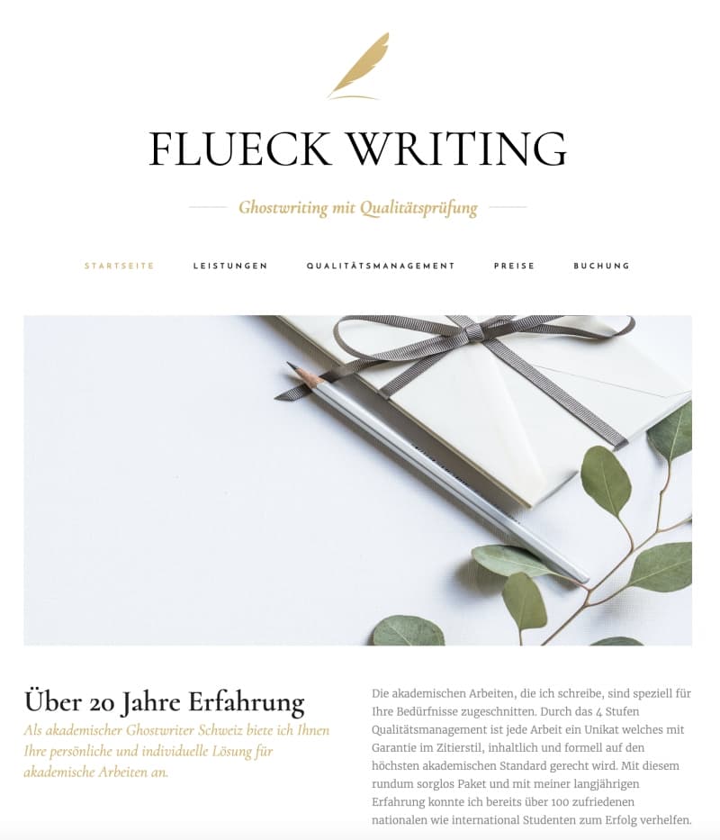 Ghostwriting für akademische Arbeiten