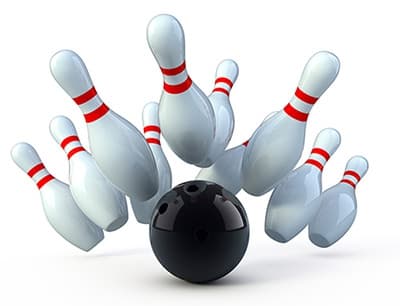Bowling Billard mit 20% Rabatt