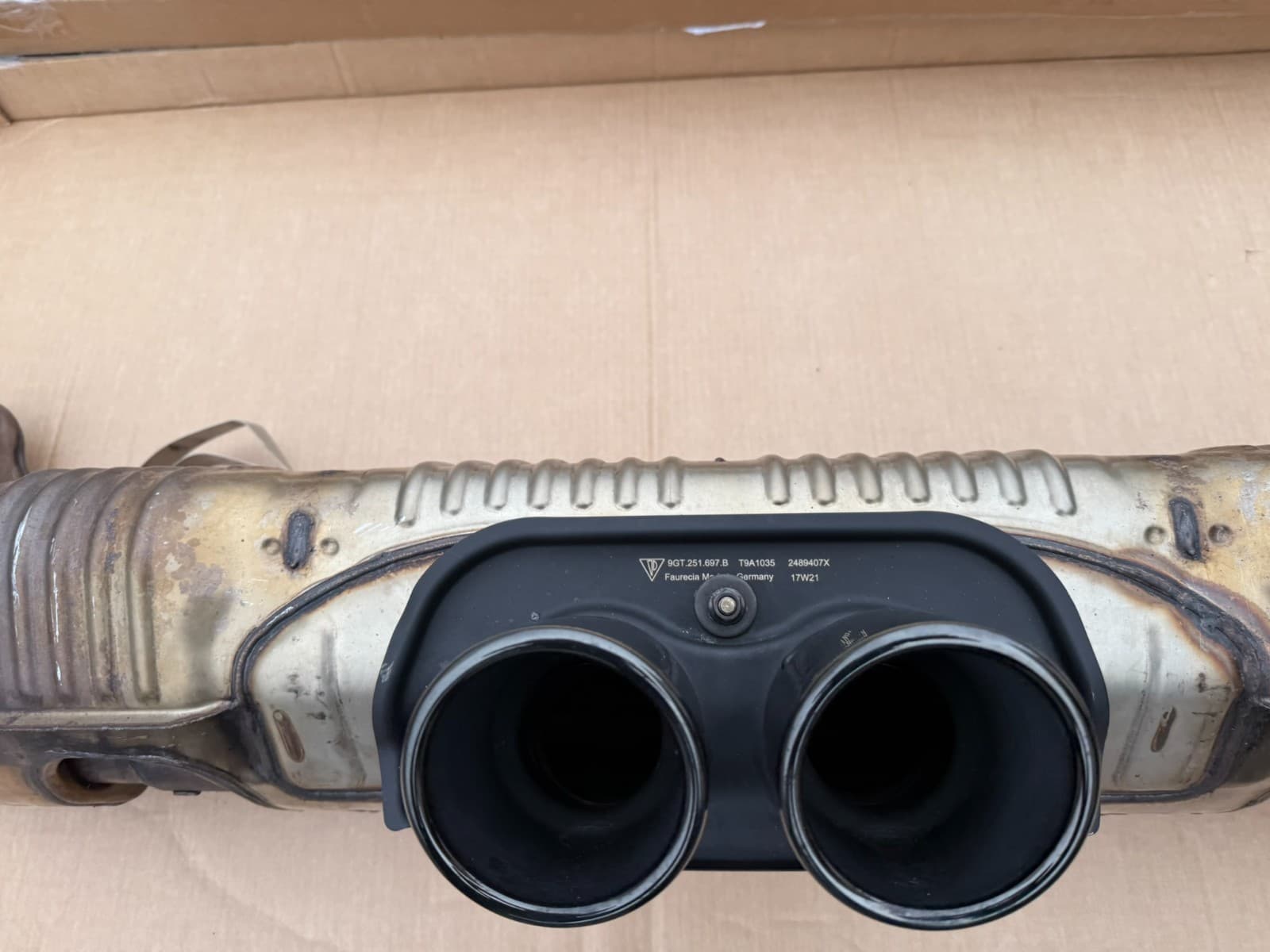 Porsche 992 GT3 OEM Endschalldämpfer