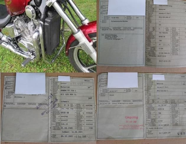 Honda Shadow 750C Veteran 1989