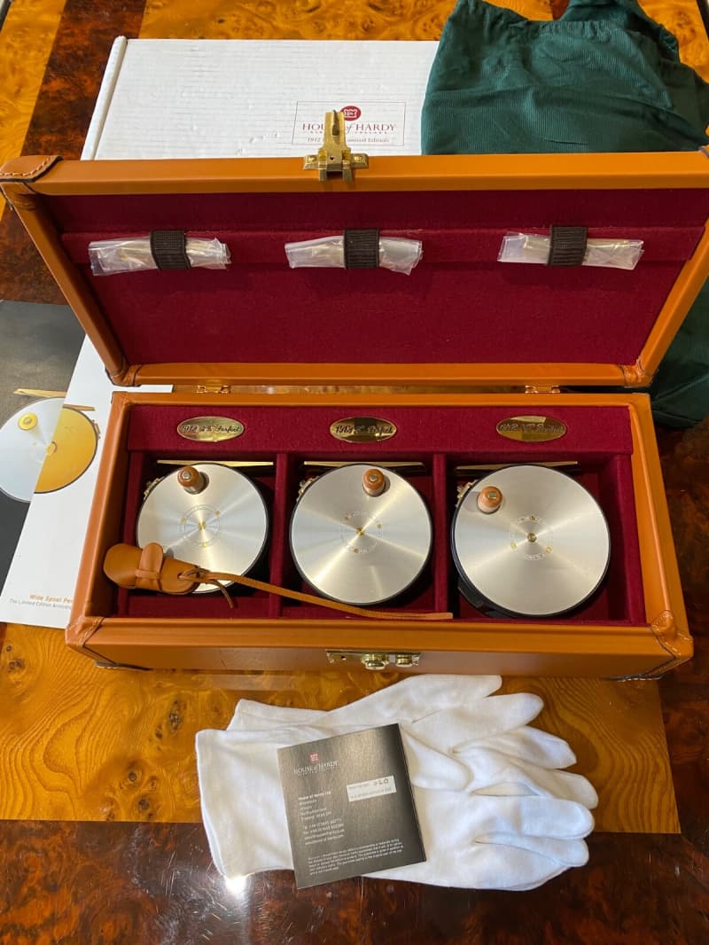 Hardy 1912 Perfektes Lachsrollen-Set