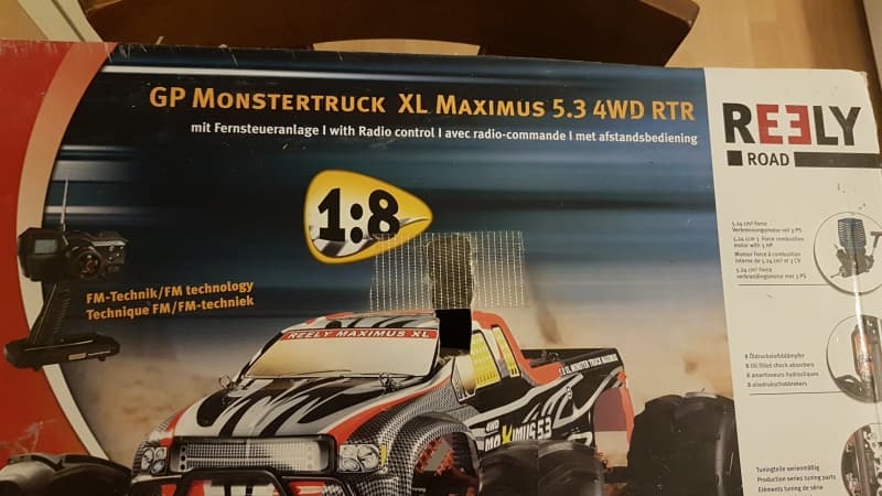 Monstertruck xl Maximus 4WD 3Ps