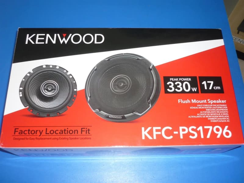 Einbaulautsprecher KENWOOD 17 cm 2 Weg Neu