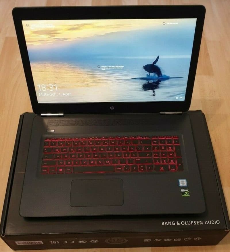 HP Omen Gaming Laptop 17,3" GTX 1060