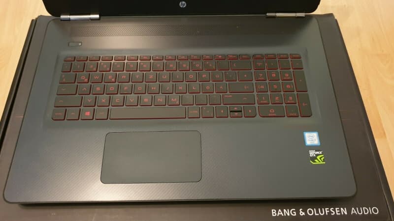 HP Omen Gaming Laptop 17,3" GTX 1060