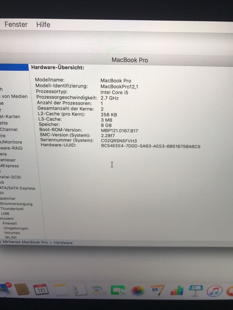 Apple MacBook Pro mit 13`Retina Display