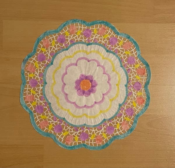 Farbiges Mandala Nr. 4