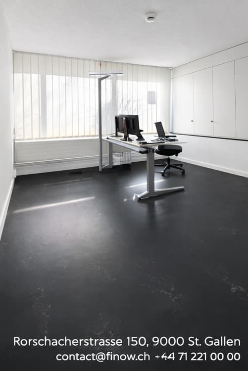 Stilvolle Büroflächen in St. Gallen – modern & repräsentativ