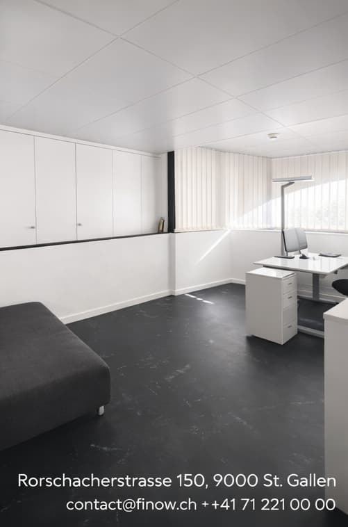 Stilvolle Büroflächen in St. Gallen – modern & repräsentativ