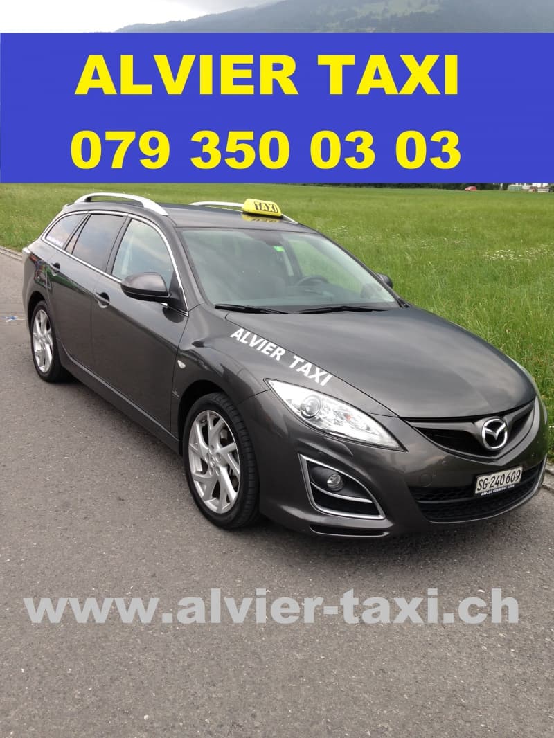 Taxi in Sargans und Umgebung