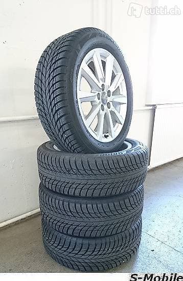 Audi A1 GBA Original 10-Speichen Winterräder 16"