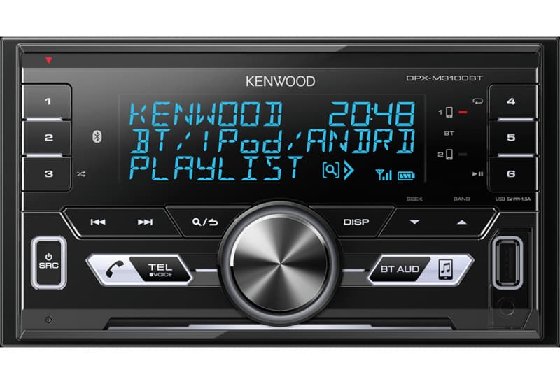 Autoradio Doppel Din Color BT Aux USB Neu