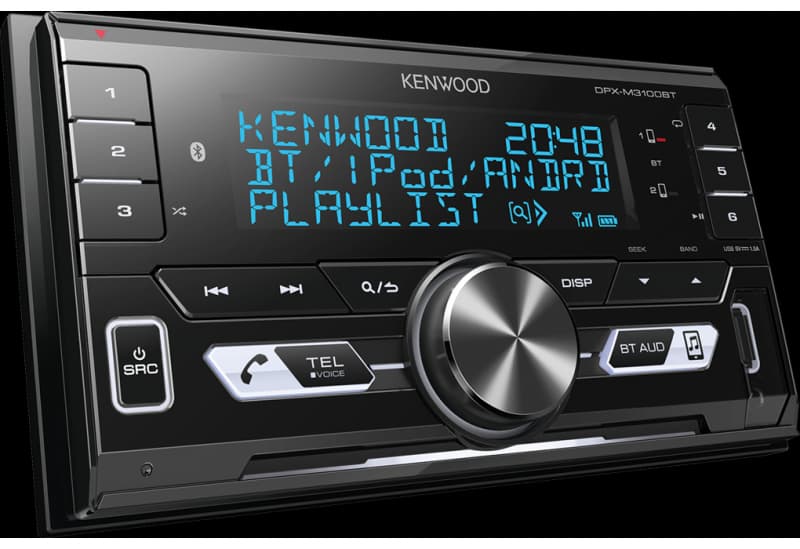 Autoradio Doppel Din Color BT Aux USB Neu