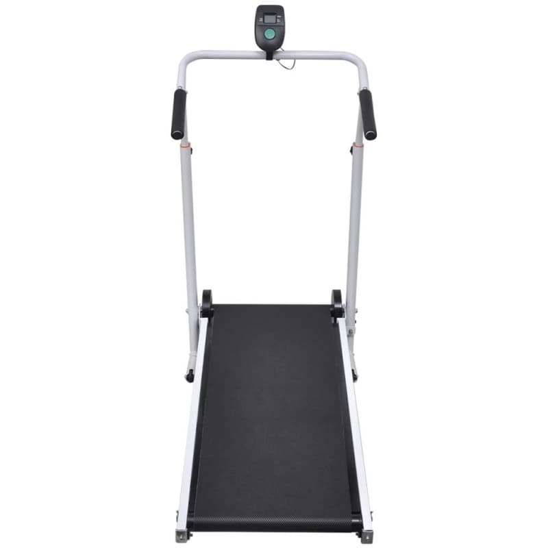 9990884 Faltbares Mini Laufband Fitnessgerät 93 x 36 cm schwarz