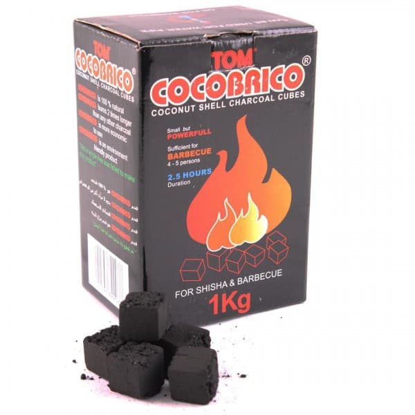 Shisha Kohle - Cocobrico / Tom Cococha Gold - 1 Kg