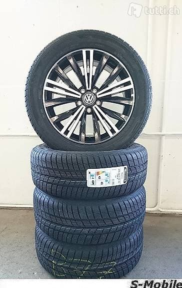 VW Tiguan II "NIZZA" Original Winterräder 18"