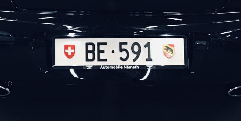 Autonummer / Kennzeichen / Kontrollschild
