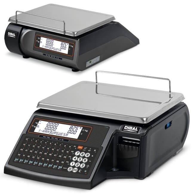 Etikettierwaage Dibal D-545, geeicht