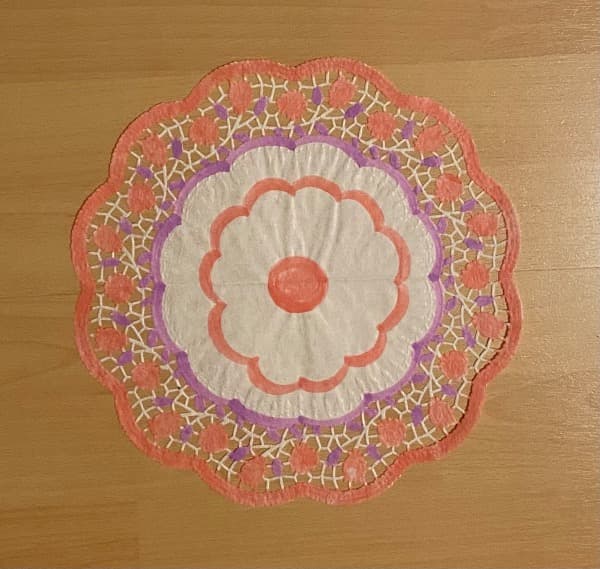 Farbiges Mandala Nr. 3