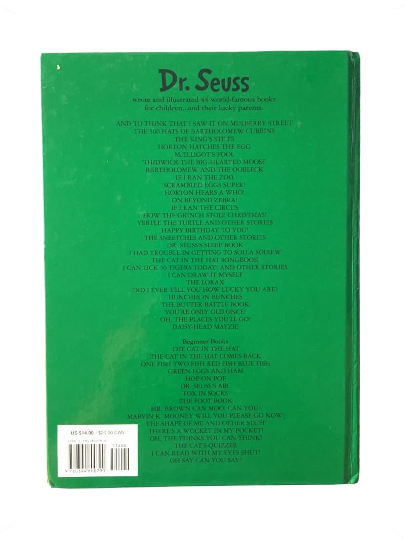 Dr. Seuss Set - Grinch und Cat in the Hat