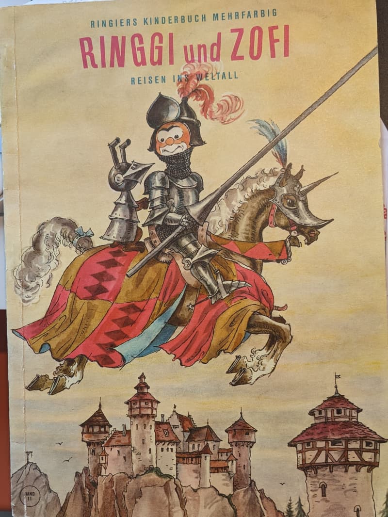 Ringgi und Zofi Reisen ins Weltall aus dem Jahr 1958