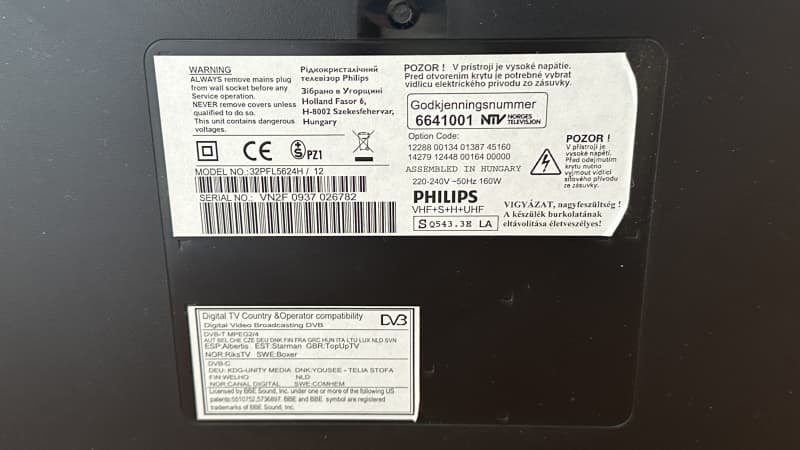 TV Philips - Gratis