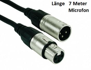 Kabel 7 Meter Microfon Neu
