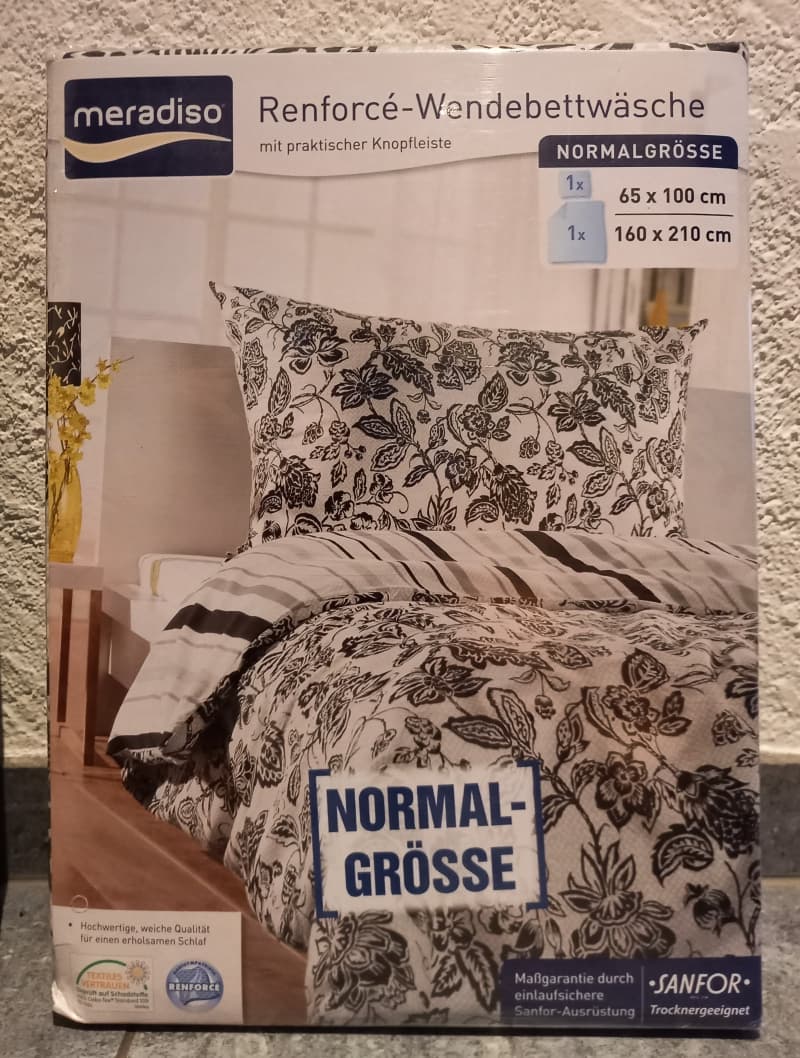 Meradiso Renforce Wendbettwäsche in OVP / WEIHNACHTSGESCHENK