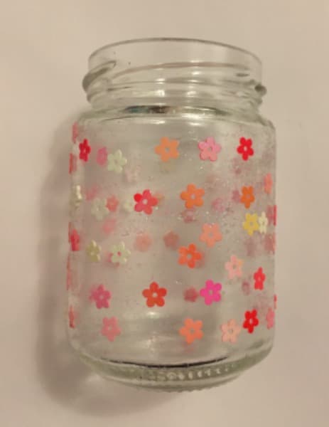 Glasvase Blumendeko