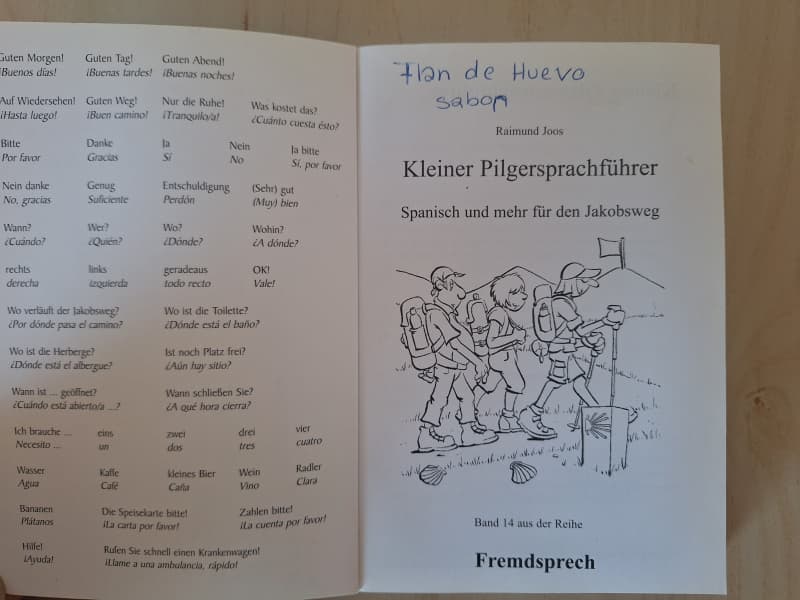 Kleiner Pilgersprachführer - Spanisch und mehr für den Jakobsweg