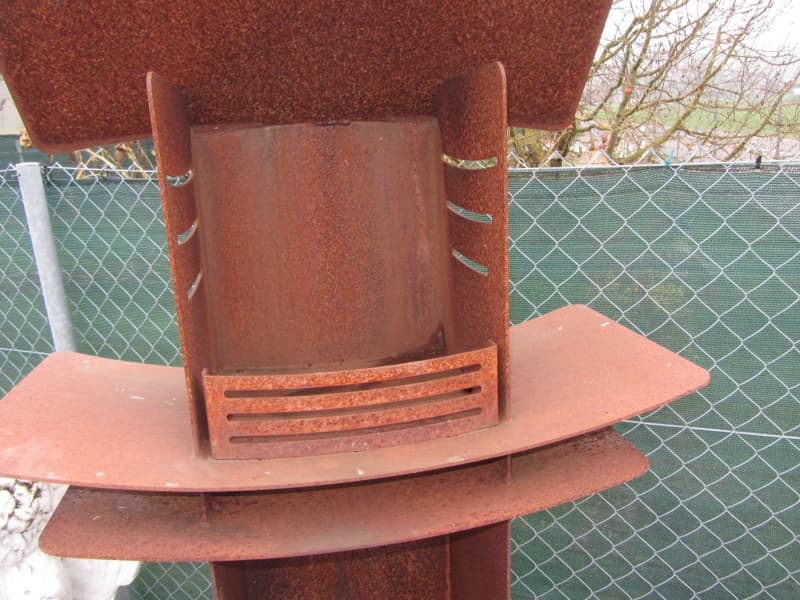 XXXL Feuersäule stärke 5 mm Feuer Turm