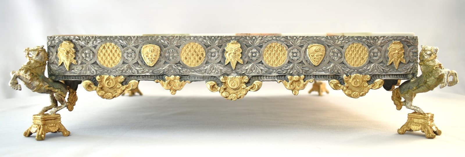 Giuseppe Vasari Mittelalter Schachspiel Vergoldet