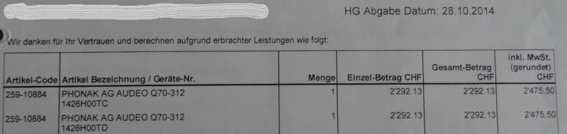 Höhrgeräte