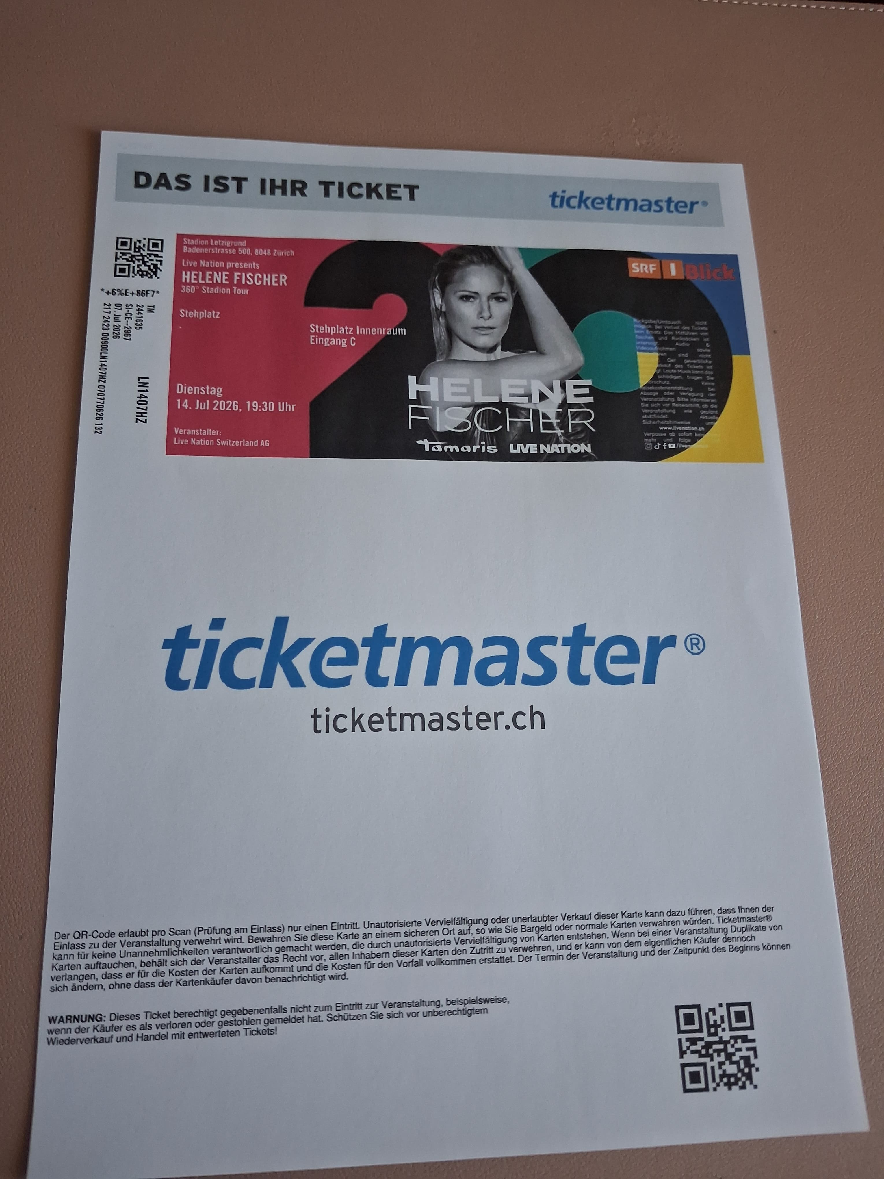 HELENE FISCHER 360 STADION TOUR