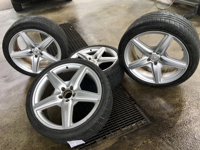 AMG 20 Zoll Felgen + Reifen MERCEDES CL CLS S ML G GL SL E M
