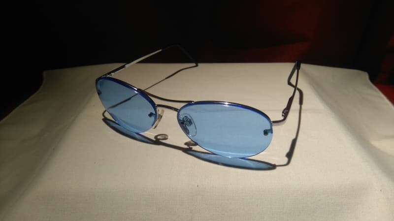 Alessandro Pippia - Sonnenbrillen im Grand Prix-Stil (Blue)