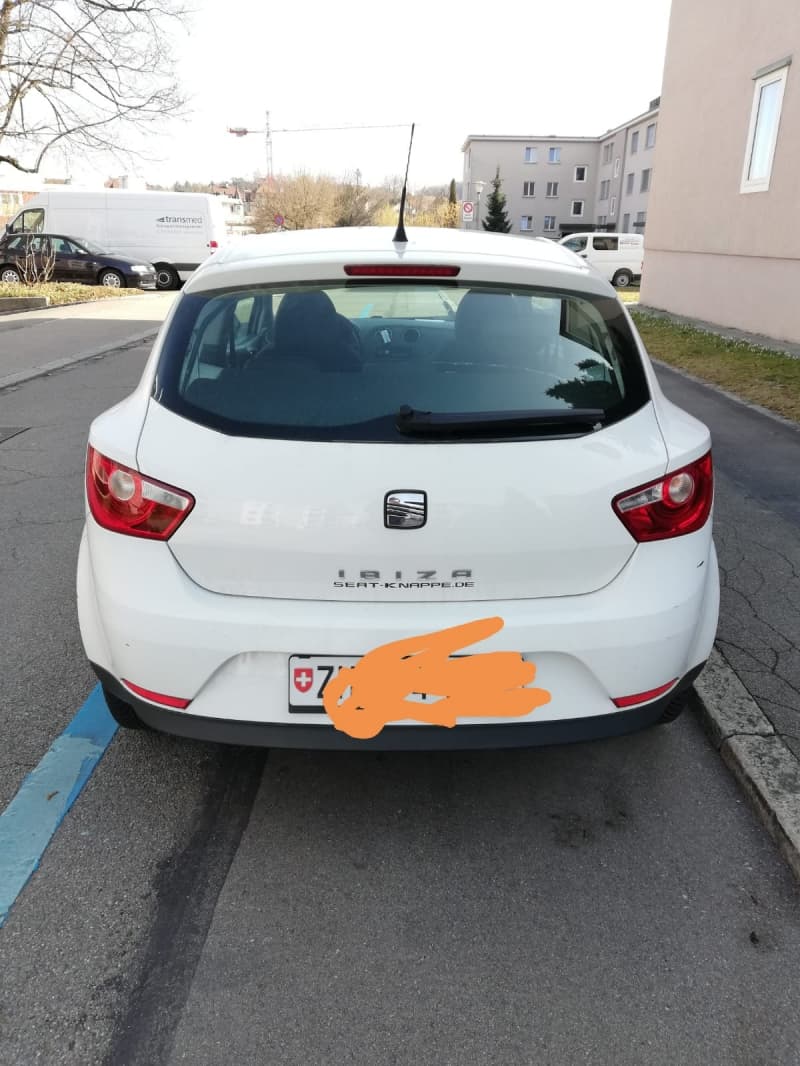 Seat Ibiza in weiß in Top Zustand