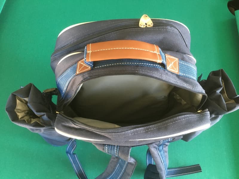 Picknickrucksack, 29-tlg., für 4 Personen, mit Kühltaschen, NEU