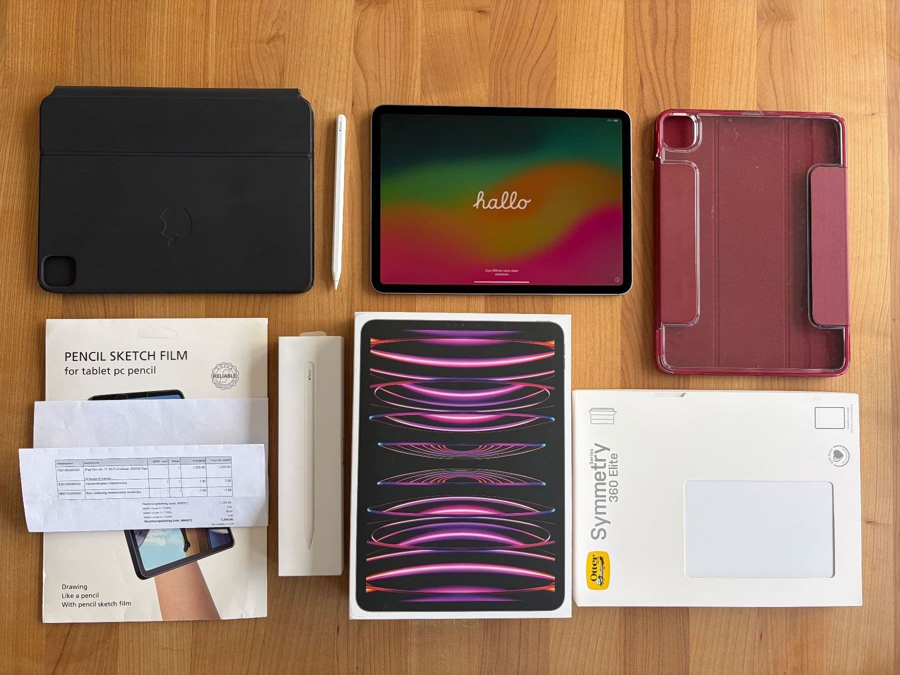 Apple iPad Pro 11 4th Gen 256GB Cellular + Zubehör