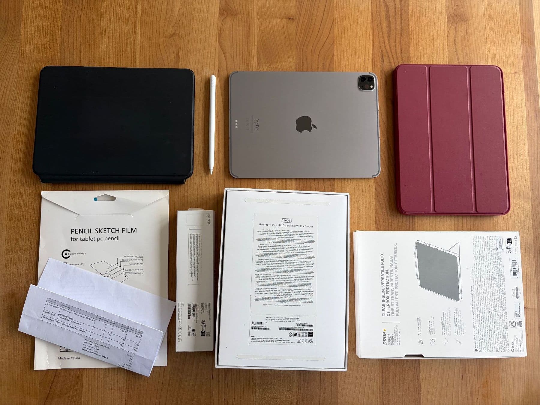 Apple iPad Pro 11 4th Gen 256GB Cellular + Zubehör