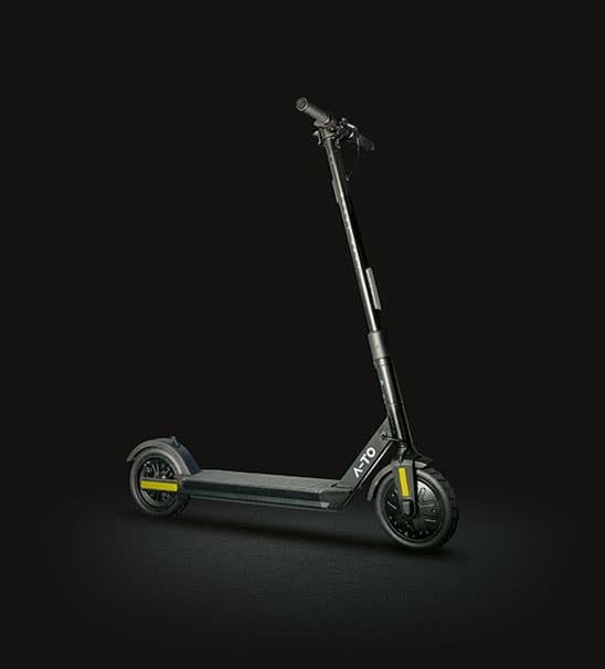 Elekroscooter A-To Ultron weiss, bronze, schwarz