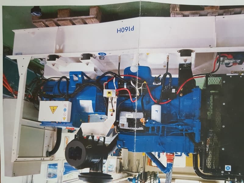 Generator 400Volt 240A nur 200 Std neuwertig