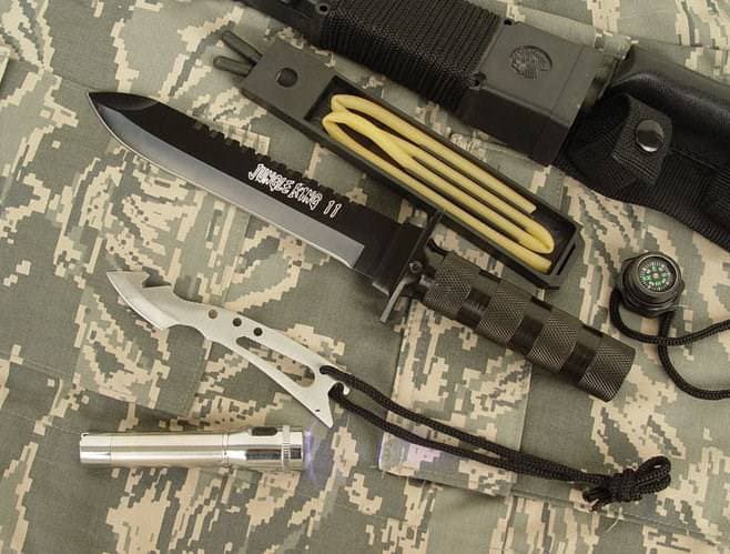 Jungle King 2 Überlebensmesser Survival Messer Jagdmesser