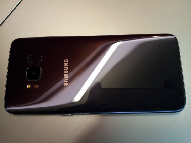 Fast neues SAMSUNG GALAXY S8 Orchid Gray