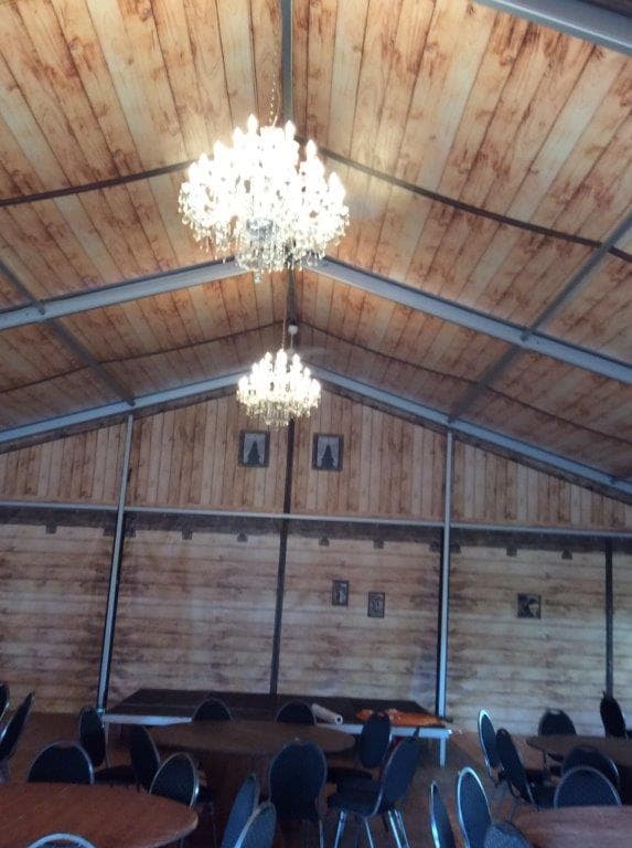 Bierzelt Hüttenzelt Hüttenzauber Chalet VIP Zelt Dome Alphütte