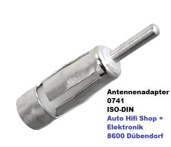 Antennen Stecker ISO - DIN Neu