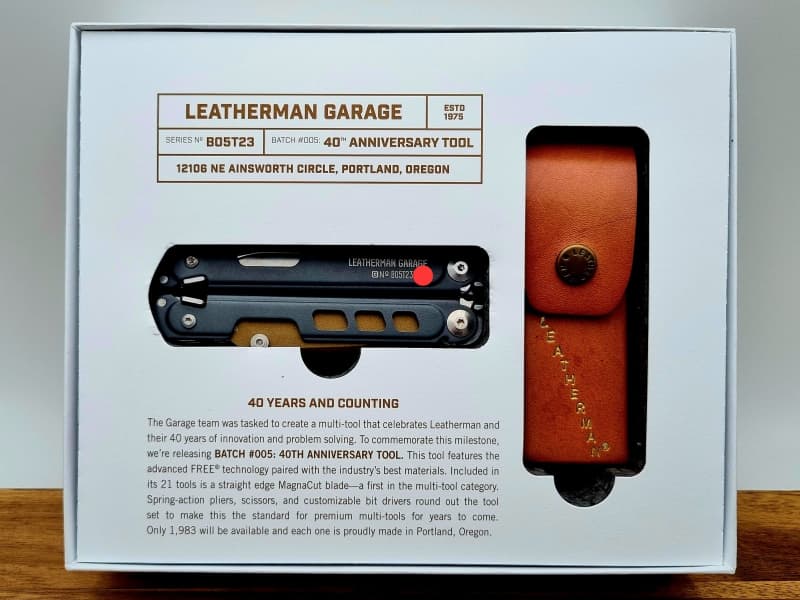 Leatherman 40th Anniversary Tool Gray & Bronze