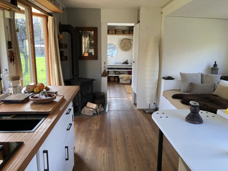 Suchen Stellplatz für unser schönes Tiny House auf Rädern