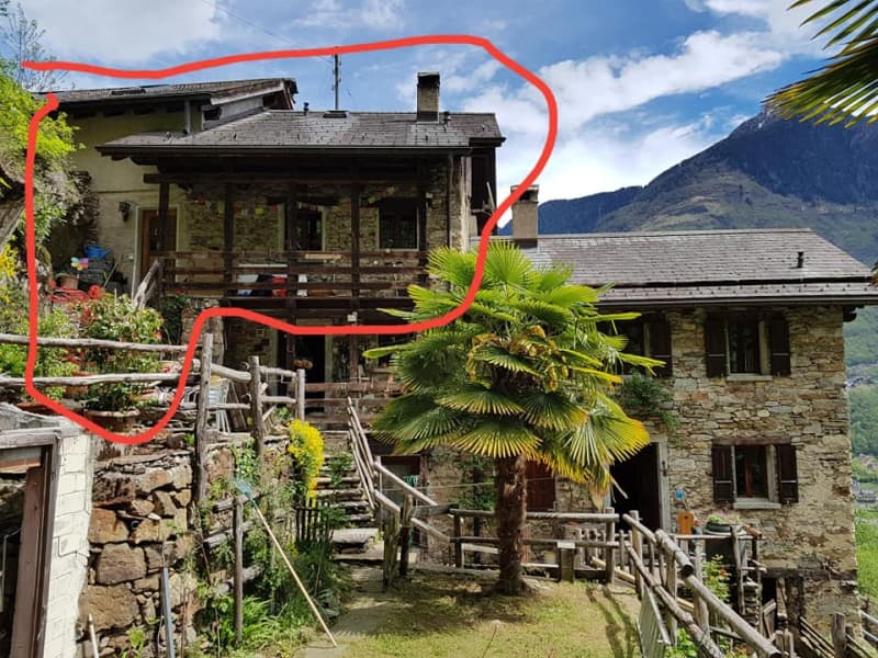 Bleniotal Tessin, schöne 4 1/5 Wohnung