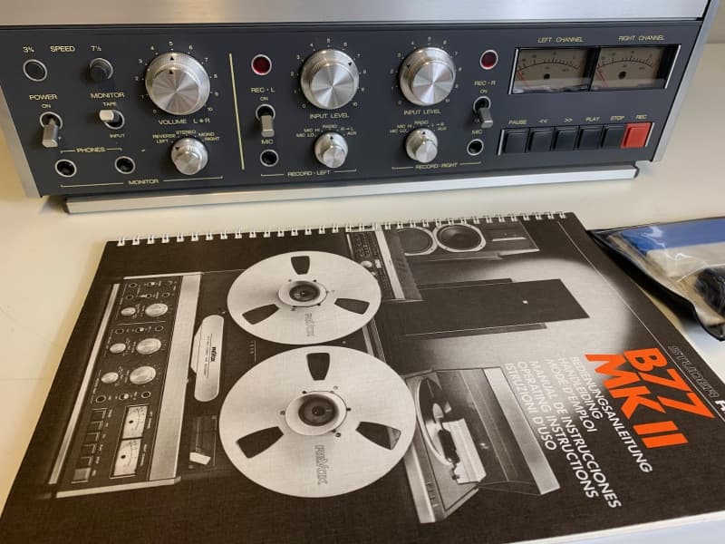 Revox Studer B77 MKII 4-Spur seltenes Tonbandgerät